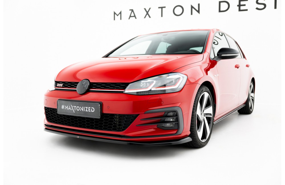 Front Splitter V.4 Volkswagen Golf GTI Mk7 Facelift