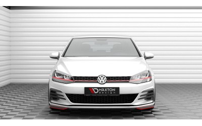 Front Side Splitters Volkswagen Golf GTI Mk7 Facelift - Gloss Black