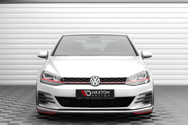 Front Side Splitters Volkswagen Golf GTI / GTD Mk7 Facelift