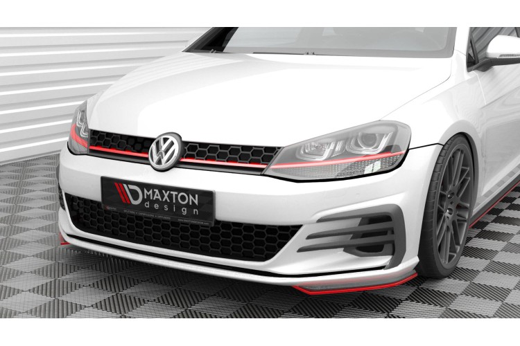 Front Side Splitters Volkswagen Golf GTI / GTD Mk7 Facelift