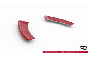 Rear Side Splitters V.2 Volkswagen Golf GTI Mk7 Facelift - Gloss Black