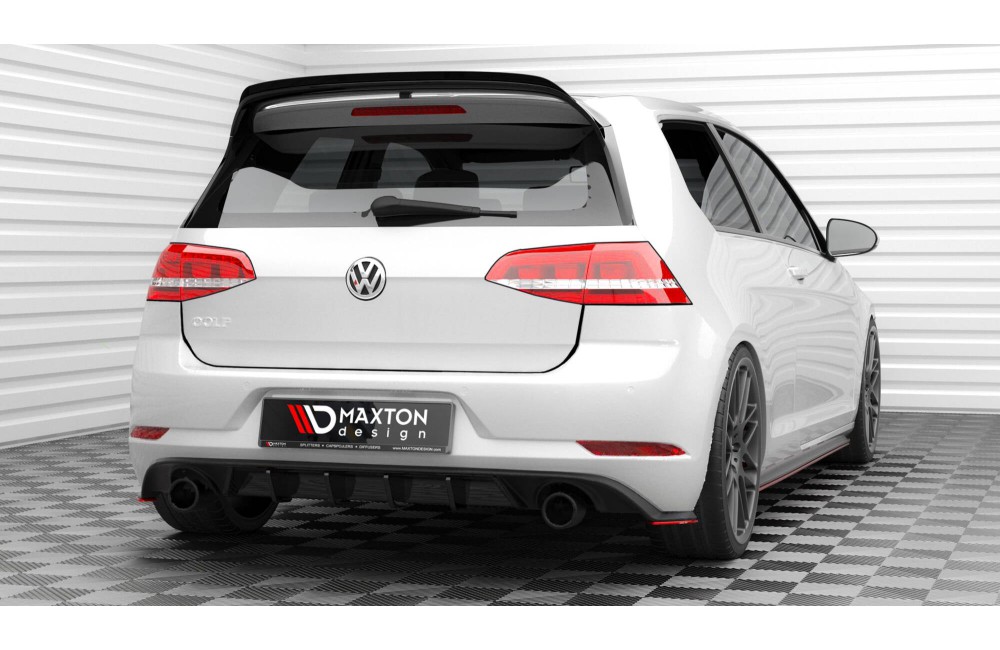Rear Side Splitters V.2 Volkswagen Golf GTI Mk7 Facelift