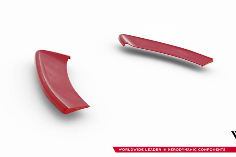 Rear Side Splitters V.2 Volkswagen Golf GTI Mk7 Facelift
