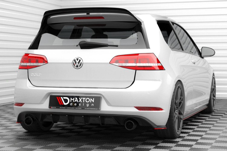 Rear Side Splitters V.2 Volkswagen Golf GTI Mk7 Facelift