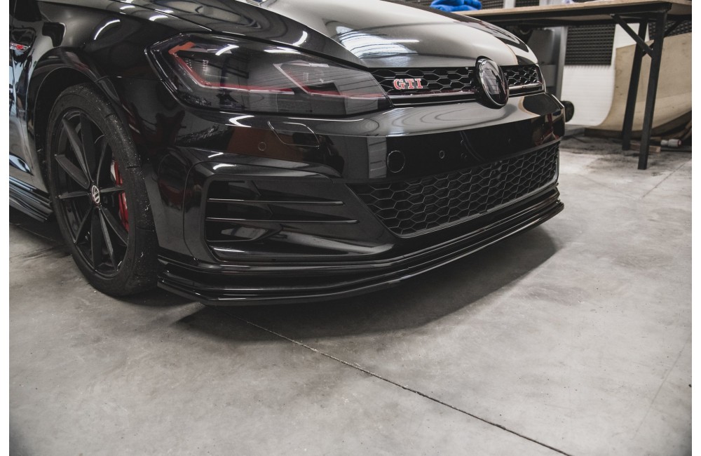 Front Splitter VW Golf 7 GTI TCR  - Gloss Black