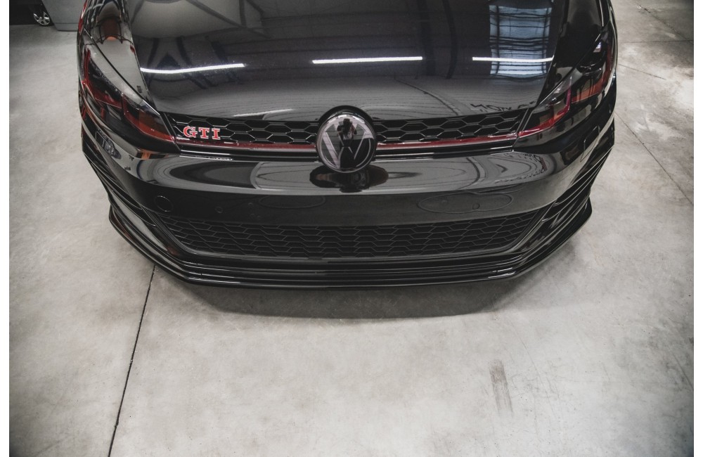 Front Splitter VW Golf 7 GTI TCR  - Gloss Black
