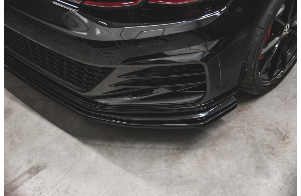 Front Splitter VW Golf 7 GTI TCR  - Gloss Black
