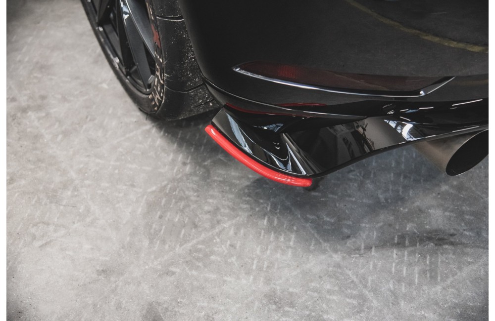 Rear Side Splitters VW Golf 7 GTI TCR - Gloss Black