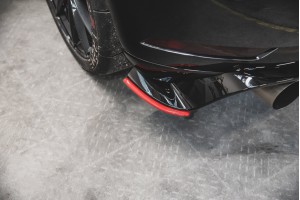 Rear Side Splitters VW Golf 7 GTI TCR - Gloss Black