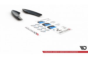 Rear Side Splitters VW Golf 7 GTI TCR - Gloss Black