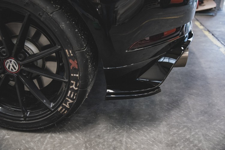 Πίσω Πλευρικοί Splitters VW Golf 7 GTI TCR
