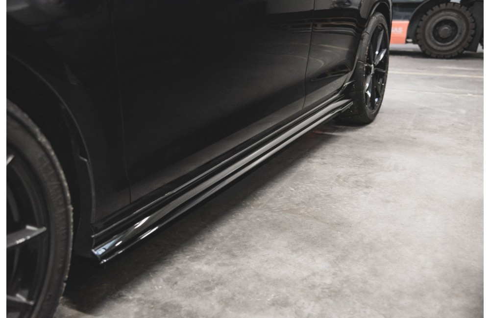 Side Skirts Diffusers VW Golf 7 GTI TCR - Gloss Black Side Skirts Diffusers VW Golf 7 GTI TCR - Gloss Black