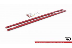 Side Skirts Diffusers VW Golf 7 GTI TCR - Gloss Black Side Skirts Diffusers VW Golf 7 GTI TCR - Gloss Black