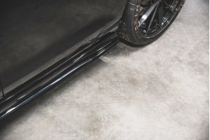 Side Skirts Diffusers VW Golf 7 GTI TCR - Gloss Black Side Skirts Diffusers VW Golf 7 GTI TCR - Gloss Black