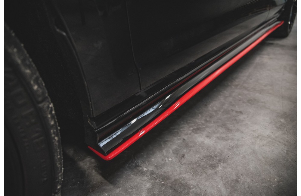 Side Skirts Diffusers VW Golf 7 GTI TCR - Gloss Black Side Skirts Diffusers VW Golf 7 GTI TCR - Gloss Black