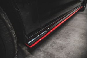 Side Skirts Diffusers VW Golf 7 GTI TCR - Gloss Black Side Skirts Diffusers VW Golf 7 GTI TCR - Gloss Black