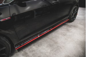Side Skirts Diffusers VW Golf 7 GTI TCR - Gloss Black Side Skirts Diffusers VW Golf 7 GTI TCR - Gloss Black