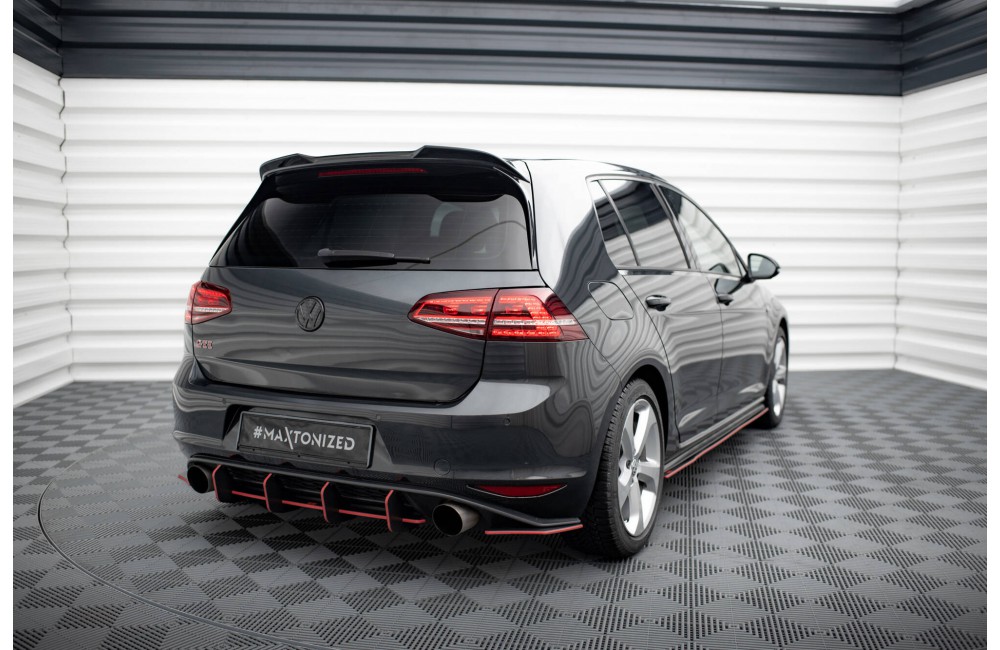 Spoiler Cap 3D Volkswagen Golf R / R-Line / GTI Mk7 Spoiler Cap 3D Volkswagen Golf R / R-Line / GTI Mk7