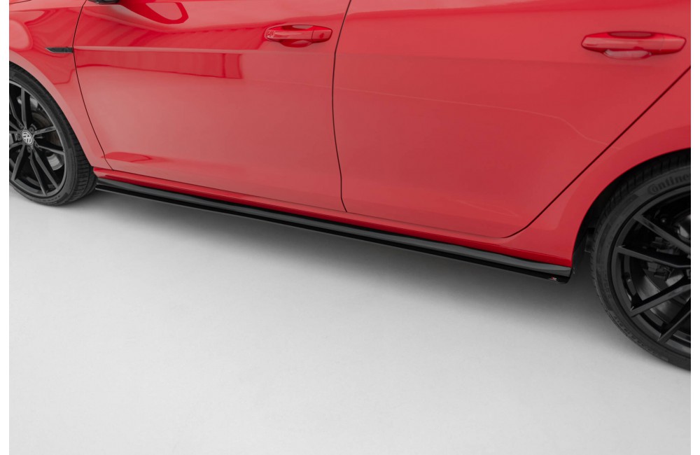 Racing Side Skirts Diffusers VW Golf 7 R / R-Line Facelift