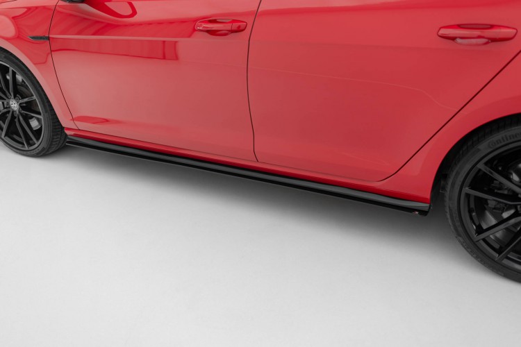 Racing Side Skirts Diffusers VW Golf 7 R \/ R-Line Facelift