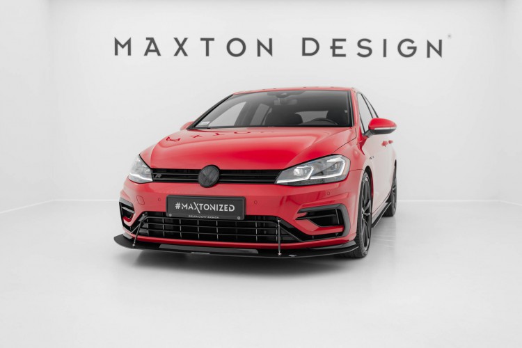 Υβριδικό Μπροστινό Racing Splitter VW Golf 7 R / R-Line Facelift