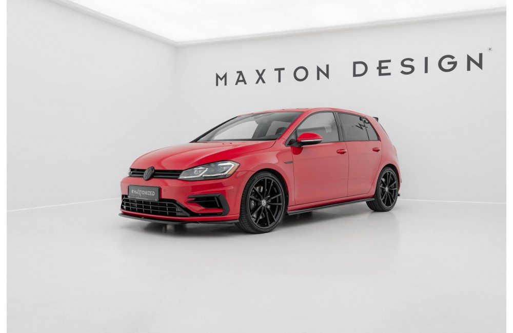 Front Splitter V.5 Volkswagen Golf R / R-Line Mk7 Facelift