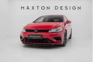 Front Splitter V.5 Volkswagen Golf R / R-Line Mk7 Facelift