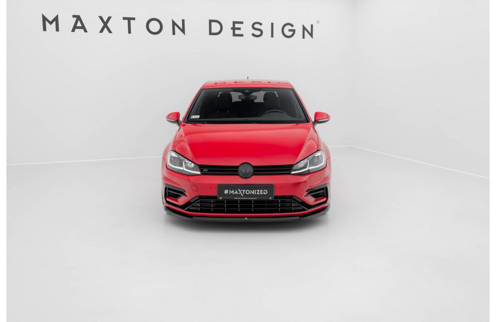 Front Splitter V.6 Volkswagen Golf R / R-Line Mk7 Facelift