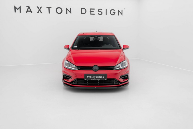 Πρόσθιο Splitter V.6 Volkswagen Golf R / R-Line Mk7 Facelift