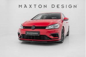 Front Splitter V.6 Volkswagen Golf R / R-Line Mk7 Facelift