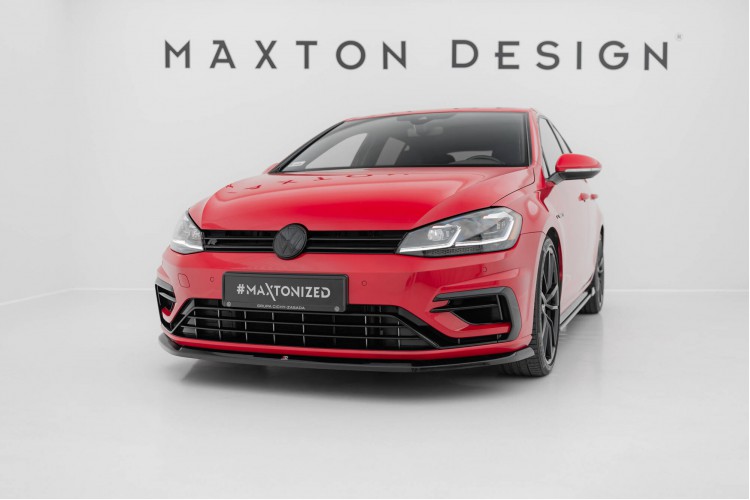 Πρόσθιο Splitter V.6 Volkswagen Golf R / R-Line Mk7 Facelift