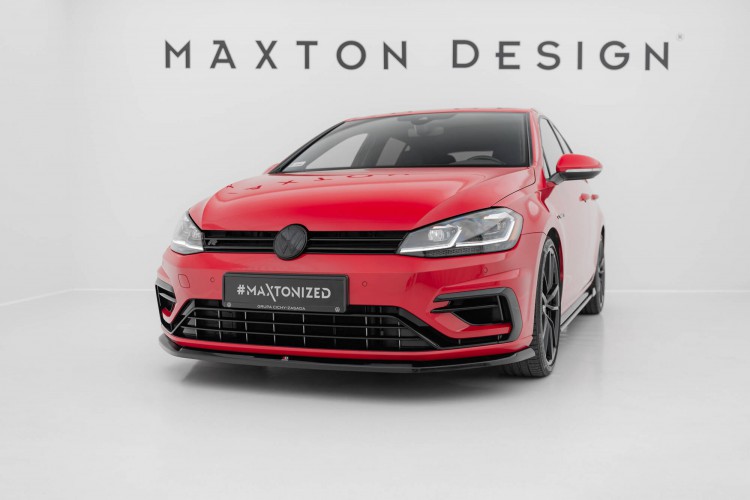 Πρόσθιο Splitter V.6 Volkswagen Golf R / R-Line Mk7 Facelift
