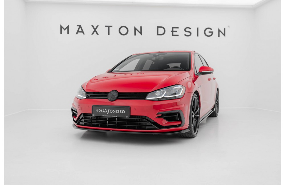 Front Splitter V.7 Volkswagen Golf R / R-Line Mk7 Facelift
