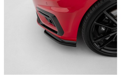 Front Side Splitters Volkswagen Golf R / R-Line Mk7 Facelift - Gloss Black
