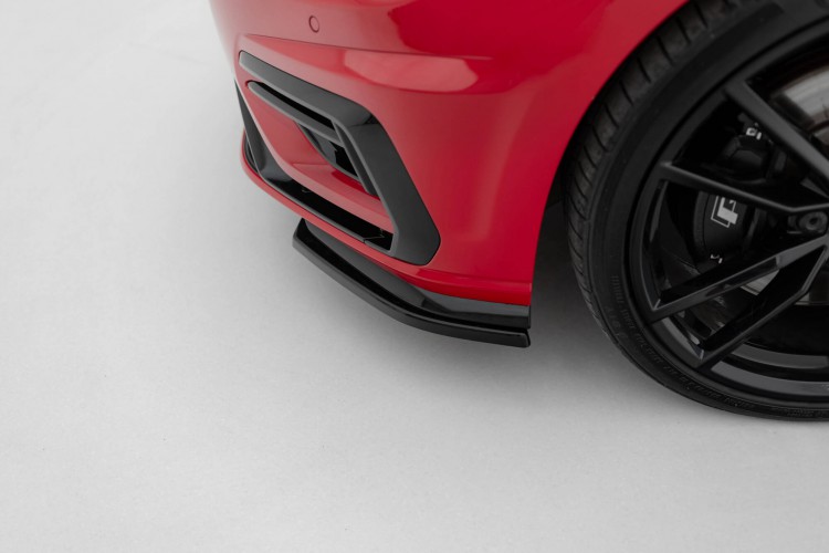 Μπροστινές Πλευρικές Splitters Volkswagen Golf R \/ R-Line Mk7 Facelift
