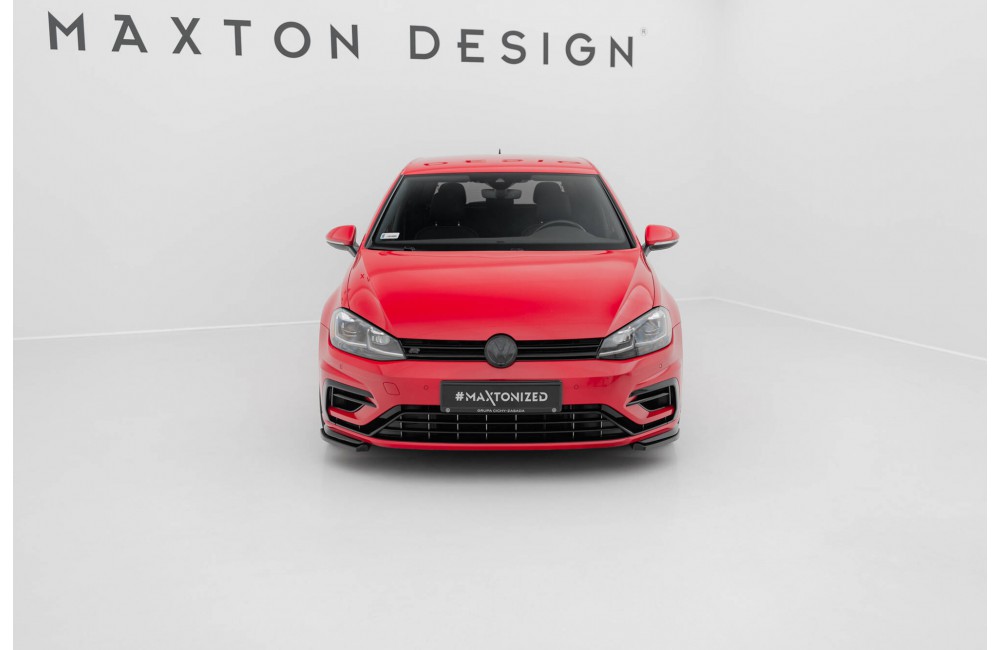 Front Side Splitters Volkswagen Golf R / R-Line Mk7 Facelift - Gloss Black Front Side Splitters Volkswagen Golf R / R-Line Mk7 Facelift - Gloss Black