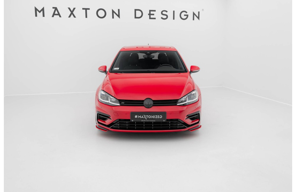 Front Side Splitters Volkswagen Golf R / R-Line Mk7 Facelift