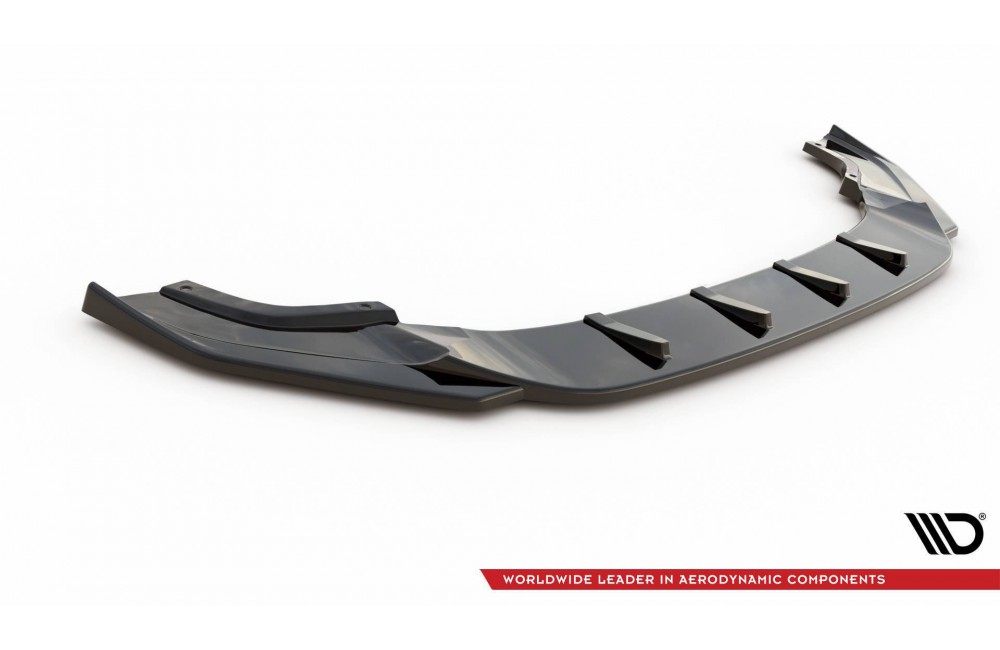 Front Splitter V.9 Volkswagen Golf R / R-Line Mk7 Facelift