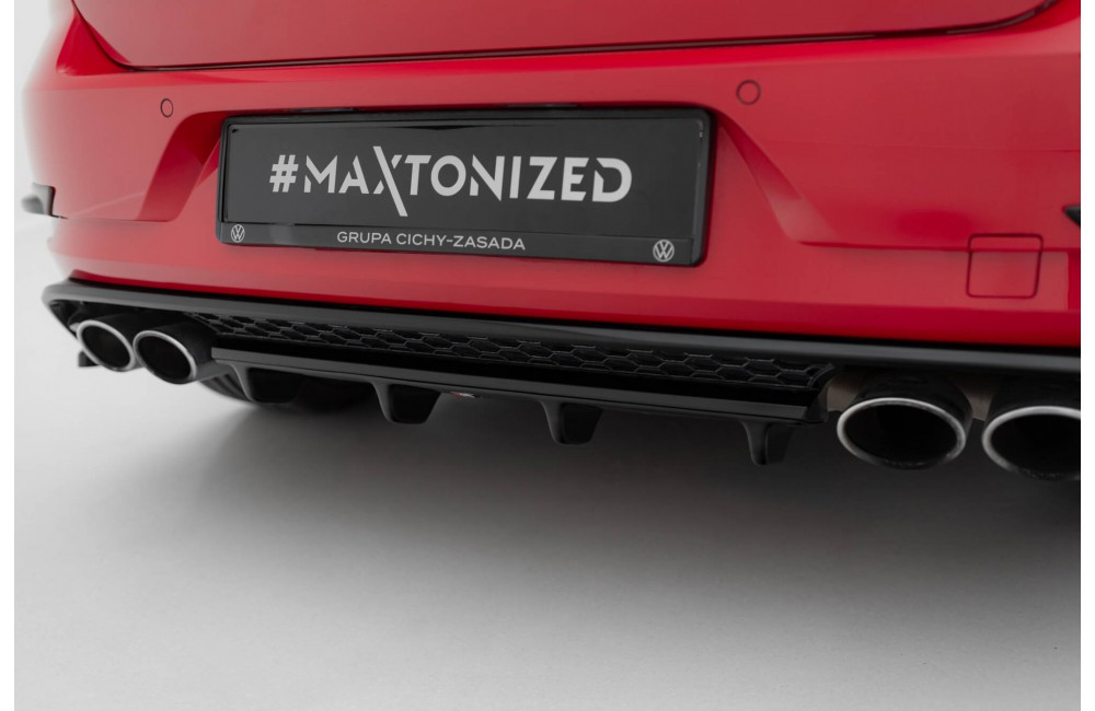 Rear Splitter Volkswagen Golf R Hatchback Mk7 Facelift