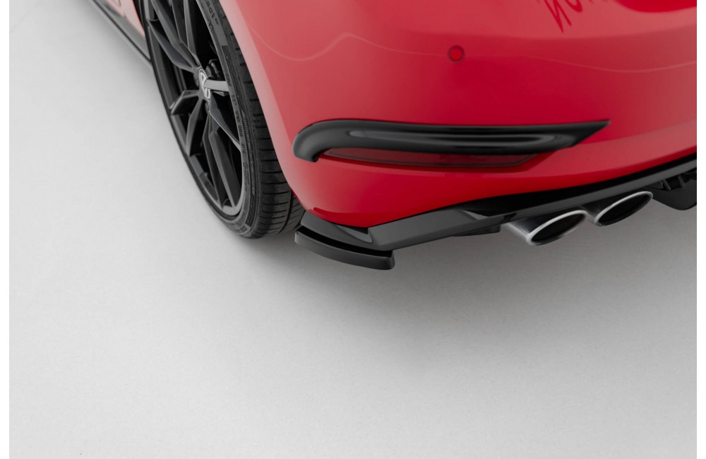 Rear Side Splitters Volkswagen Golf Hatchback R / R-Line Mk7 Facelift - Gloss Black