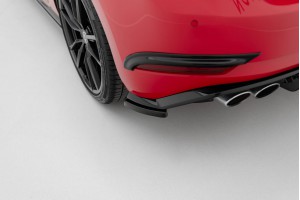 Rear Side Splitters Volkswagen Golf Hatchback R / R-Line Mk7 Facelift - Gloss Black