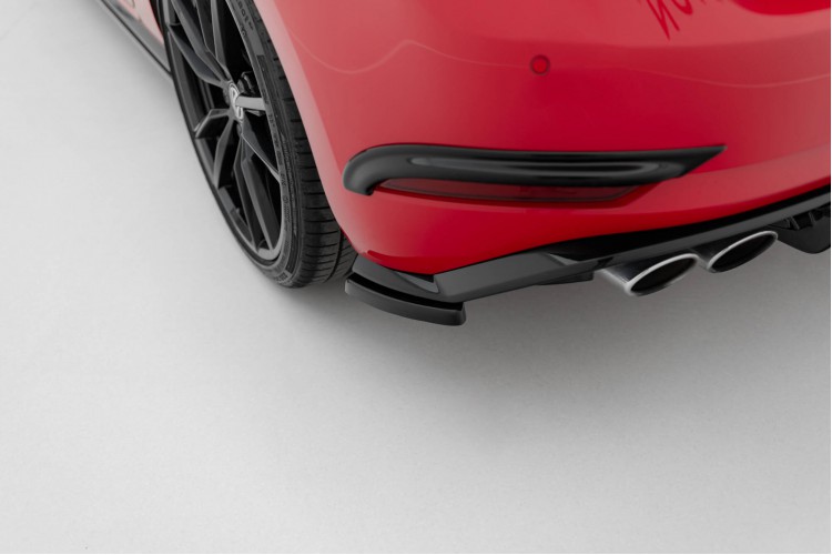 Πίσω Πλευρικοί Splitters Volkswagen Golf Hatchback R / R-Line Mk7 Facelift