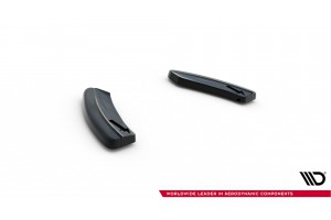 Rear Side Splitters Volkswagen Golf Hatchback R / R-Line Mk7 Facelift - Gloss Black
