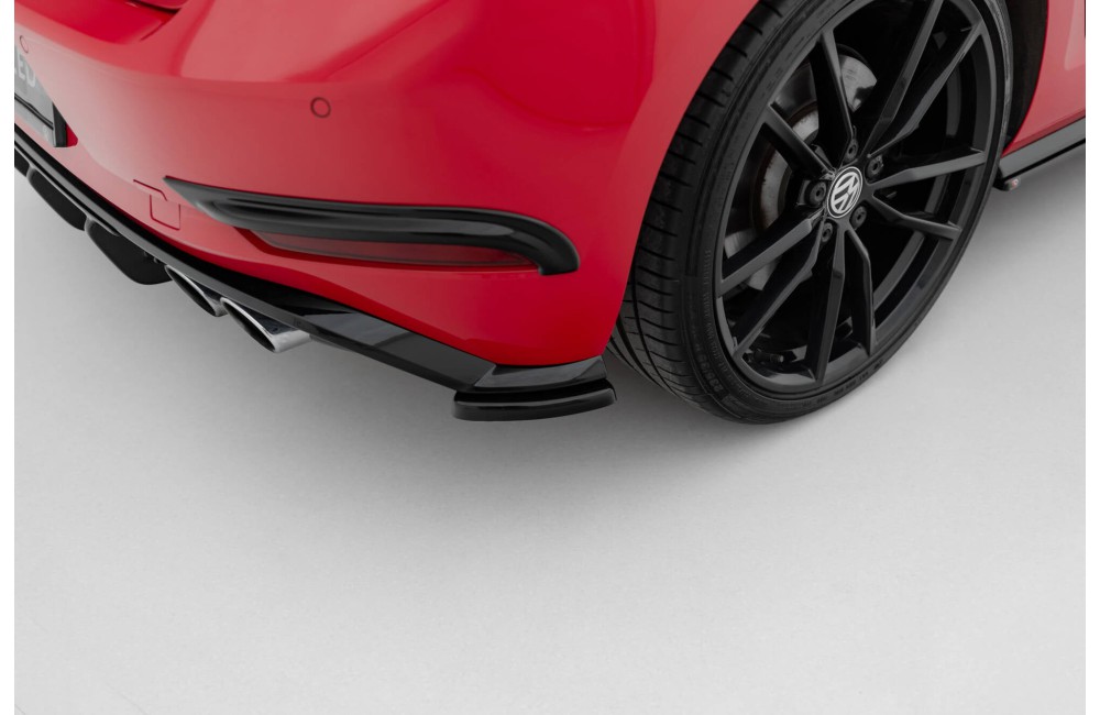 Rear Side Splitters Volkswagen Golf Hatchback R / R-Line Mk7 Facelift