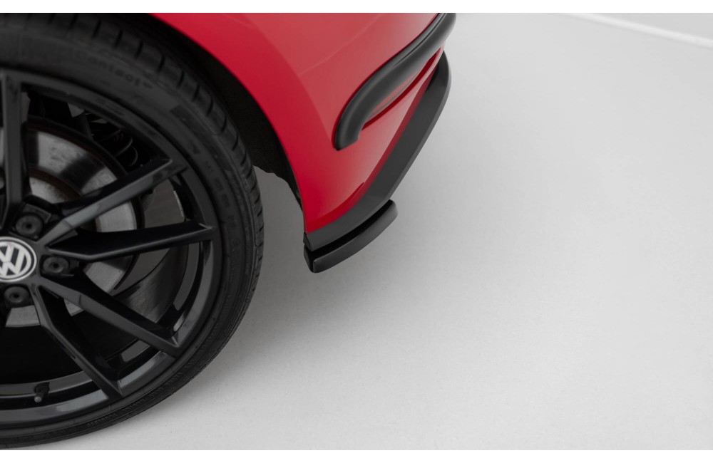 Rear Side Splitters Volkswagen Golf Hatchback R / R-Line Mk7 Facelift