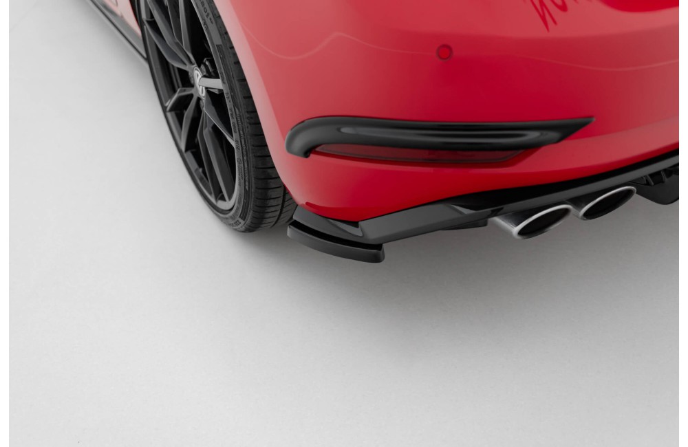 Rear Side Splitters Volkswagen Golf Hatchback R / R-Line Mk7 Facelift
