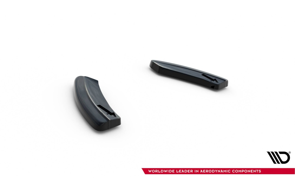 Rear Side Splitters Volkswagen Golf Hatchback R / R-Line Mk7 Facelift