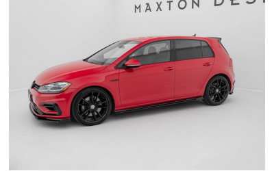 Side Skirts Diffusers V.1 Volkswagen Golf R / R-Line Mk7 Facelift
