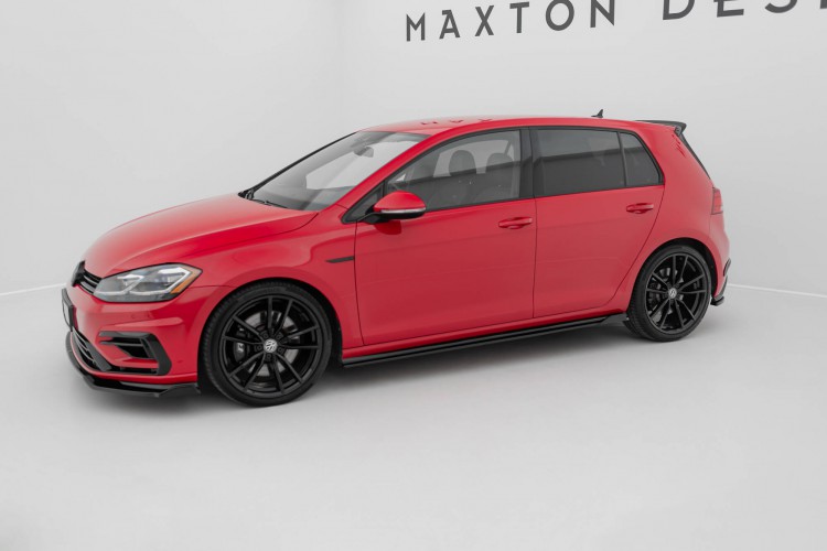 Side Skirts Diffusers V.1 Volkswagen Golf R \/ R-Line Mk7 Facelift