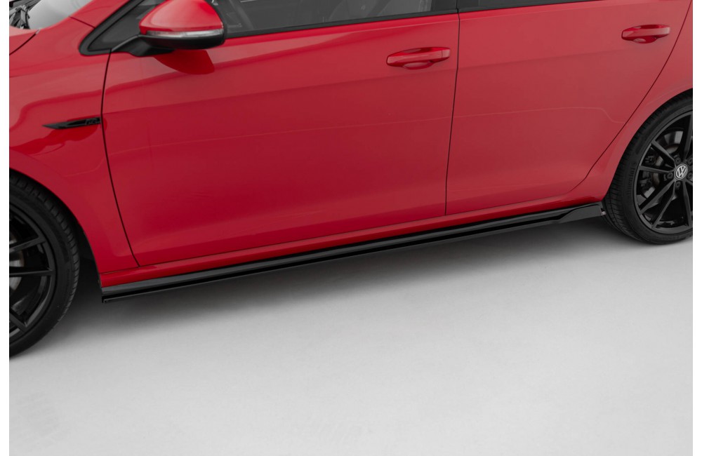 Side Skirts Diffusers V.1 Volkswagen Golf R / R-Line Mk7 Facelift Side Skirts Diffusers V.1 Volkswagen Golf R / R-Line Mk7 Facelift